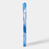 Coques Case-Mate iPhone Modern Stone Dusty Blue Marble (Verso / Gauche)