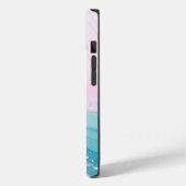 Coques Case-Mate iPhone Modern Stone Dusty Blue Marble (Verso / Gauche)