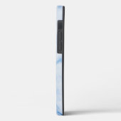 Coques Case-Mate iPhone Modern Stone Dusty Blue Marble (Verso / Gauche)