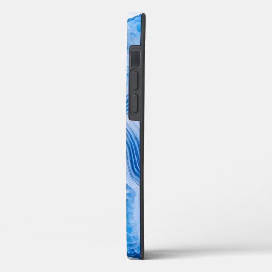 Coques Case-Mate iPhone Modern Stone Dusty Blue Marble (Verso / Gauche)