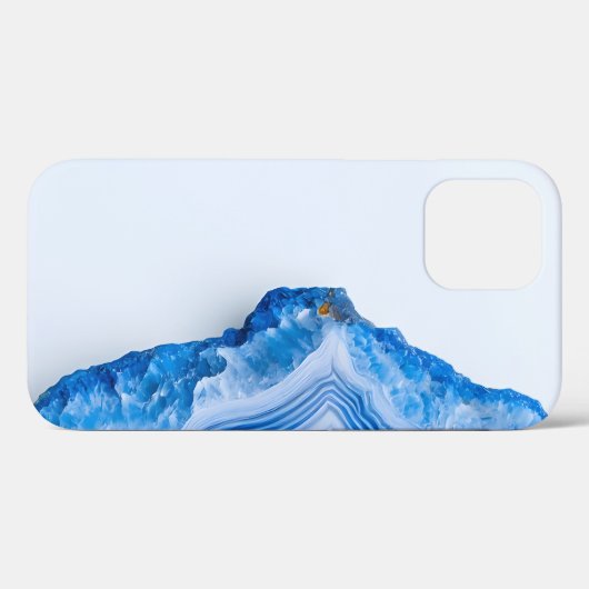 Coques Case-Mate iPhone Modern Stone Dusty Blue Marble (Verso (horizontal))