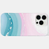 Coques Case-Mate iPhone Modern Stone Dusty Blue Marble (Verso (horizontal))