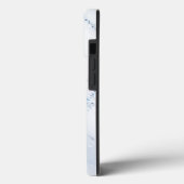 Coques Case-Mate iPhone Modern Stone Dusty Blue Marble (Verso / Gauche)