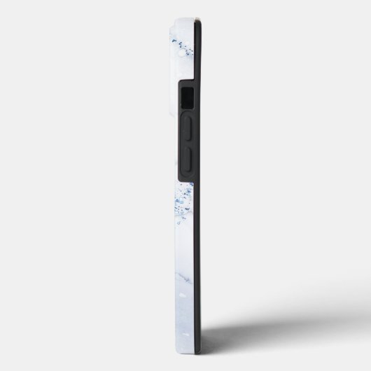 Coques Case-Mate iPhone Modern Stone Dusty Blue Marble (Verso / Gauche)