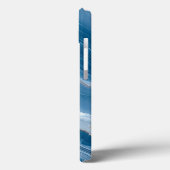 Coques Case-Mate iPhone Modern Stone Dusty Blue Marble (Verso / Gauche)