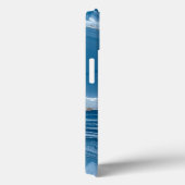 Coques Case-Mate iPhone Modern Stone Dusty Blue Marble (Verso / Droite)