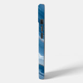 Coques Case-Mate iPhone Modern Stone Dusty Blue Marble (Verso / Gauche)