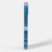 Coques Case-Mate iPhone Modern Stone Dusty Blue Marble (Verso / Droite)