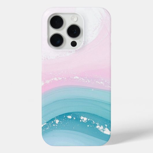Coques Case-Mate iPhone Modern Stone Dusty Blue Marble (Verso)
