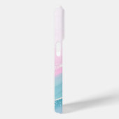 Coques Case-Mate iPhone Modern Stone Dusty Blue Marble (Verso / Droite)