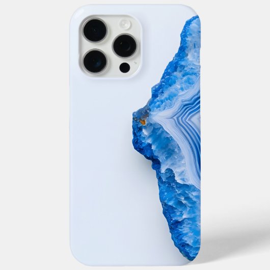 Coques Case-Mate iPhone Modern Stone Dusty Blue Marble (Verso)