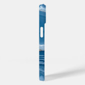 Coques Case-Mate iPhone Modern Stone Dusty Blue Marble (Verso / Droite)