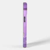 Coques Case-Mate iPhone Modern Stone Dusty Blue Marble (Verso / Droite)