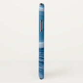 Coques Case-Mate iPhone Modern Stone Dusty Blue Marble (Dos/Droite)