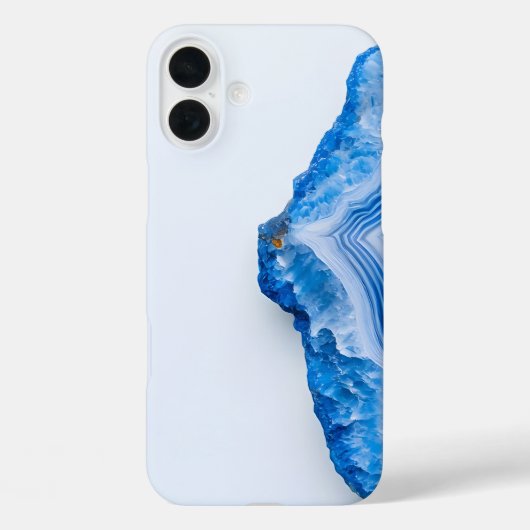Coques Case-Mate iPhone Modern Stone Dusty Blue Marble (Verso)