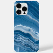 Coques Case-Mate iPhone Modern Stone Dusty Blue Marble (Verso)