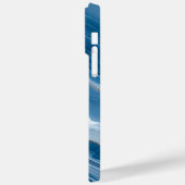 Coques Case-Mate iPhone Modern Stone Dusty Blue Marble (Verso / Gauche)