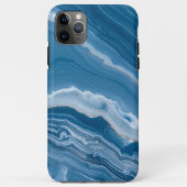 Coques Case-Mate iPhone Modern Stone Dusty Blue Marble (Dos)