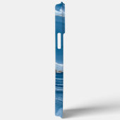 Coques Case-Mate iPhone Modern Stone Dusty Blue Marble (Verso / Droite)