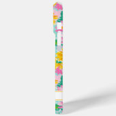 Coques Case-Mate iPhone Modern Sunflower Painting Monogrammed (Verso / Gauche)