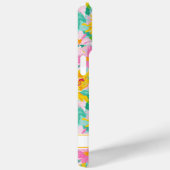 Coques Case-Mate iPhone Modern Sunflower Painting Monogrammed (Verso / Droite)