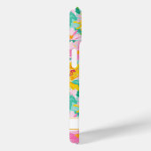 Coques Case-Mate iPhone Modern Sunflower Painting Monogrammed (Verso / Droite)