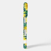 Coques Case-Mate iPhone Modern Sunflowers Monogrammed (Verso / Droite)