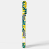 Coques Case-Mate iPhone Modern Sunflowers Monogrammed (Verso / Droite)
