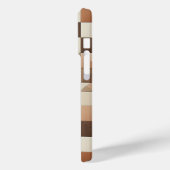 Coques Case-Mate iPhone Modern Terracotta & Tan Geometric Phone Case (Verso / Gauche)