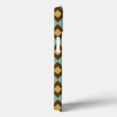 Coques Case-Mate iPhone Modern tribal ikat blue yellow (Verso / Droite)