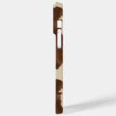 Coques Case-Mate iPhone Modern Western Country Cowgirl Brown Script Name (Verso / Gauche)