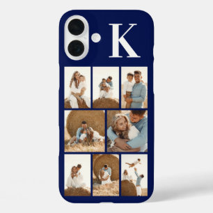 Coques iPhone 16 Plus Moderne 8 Photo Bleu Marine