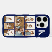 Coques Case-Mate iPhone Moderne 8 Photo Bleu Marine (Verso (horizontal))