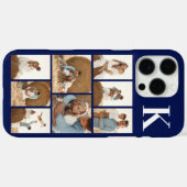 Coques Case-Mate iPhone Moderne 8 Photo Bleu Marine (Verso (horizontal))