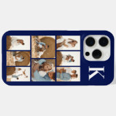 Coques Case-Mate iPhone Moderne 8 Photo Bleu Marine (Verso (horizontal))