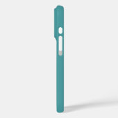 Coques Case-Mate iPhone Moderne 8 Photo de Chien Sarcelle (Verso / Gauche)