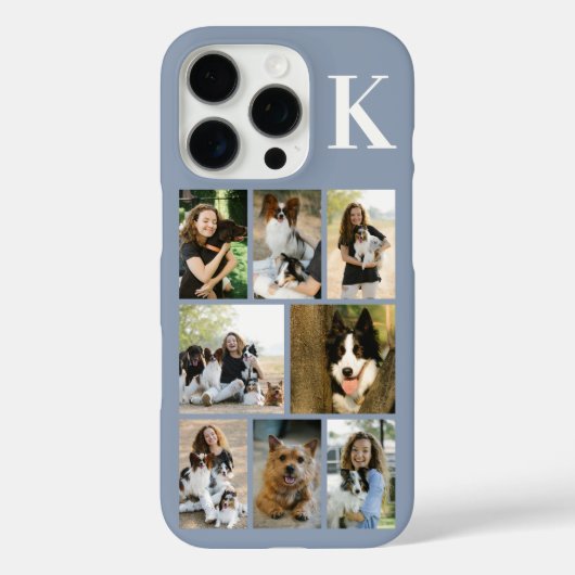 Coques Case-Mate iPhone Moderne 8 Photo Dusty Blue (Verso)