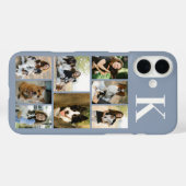 Coques Case-Mate iPhone Moderne 8 Photo Dusty Blue (Verso (horizontal))