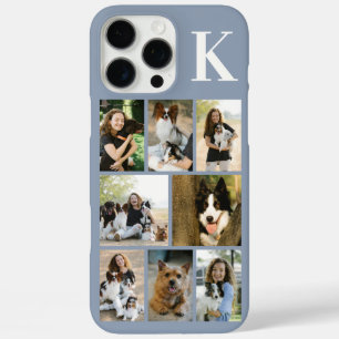 Coques iPhone 16 Pro Max Moderne 8 Photo Poussiéreux Bleu