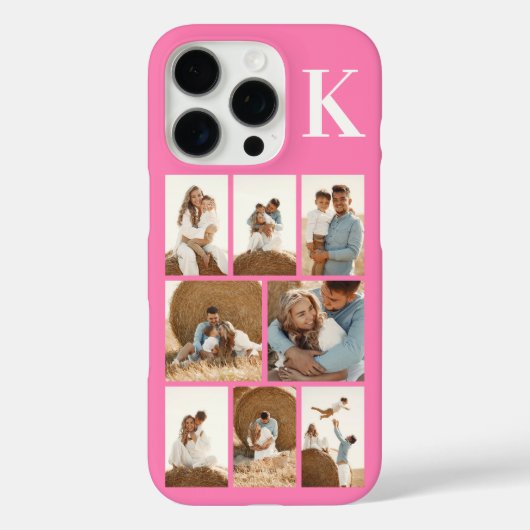 Coques Case-Mate iPhone Moderne 8 Photo Rose (Verso)
