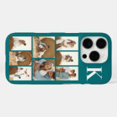 Coques Case-Mate iPhone Moderne 8 Photo Sarcelle (Verso (horizontal))