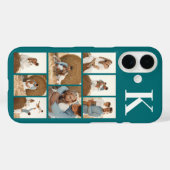 Coques Case-Mate iPhone Moderne 8 Photo Sarcelle (Verso (horizontal))