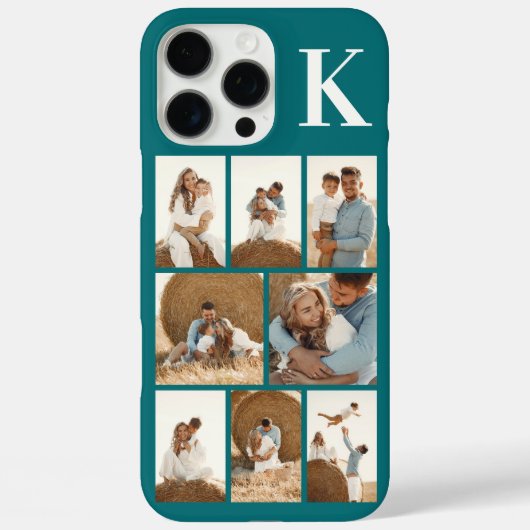 Coques Case-Mate iPhone Moderne 8 Photo Sarcelle (Verso)