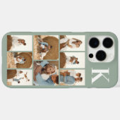 Coques Case-Mate iPhone Moderne 8 Photo Vert Sauge (Verso (horizontal))
