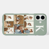 Coques Case-Mate iPhone Moderne 8 Photo Vert Sauge (Verso (horizontal))