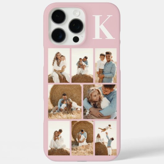 Coques Case-Mate iPhone Moderne 8 Rose Pâle Photo (Verso)