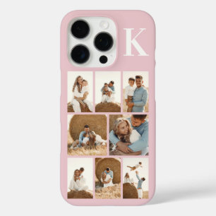 Coques iPhone 16 Pro Moderne 8 Rose Pâle Photo