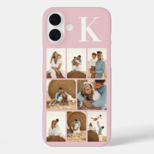 Coques iPhone 16 Plus Moderne 8 Rose Pâle Photo