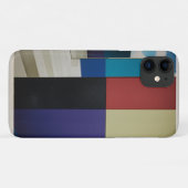 Coques Case-Mate iPhone Moderne Abstrait à Blocs de Couleurs Architecturau (Dos (Horizontal))