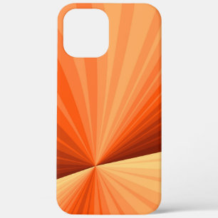 Case-Mate iPhone Case Moderne Abstrait Graphique Fractal Orange Rouge Va